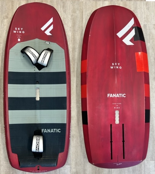 S/H Fanatic Sky Wing 4'8" 55L With Straps